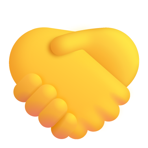 Hand shake image